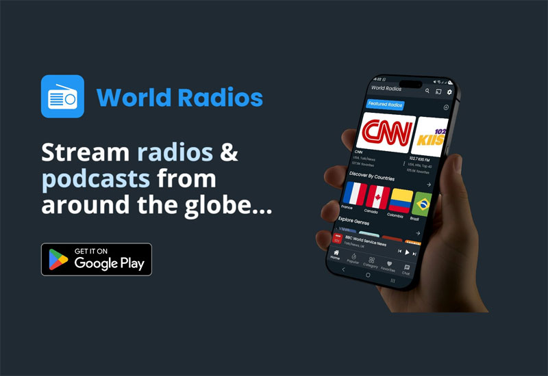 World Radios app